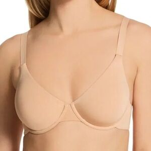 COMMANDO Butter Better Than Nothing Underwire Bra size 32D beige BRA229 NWT